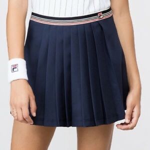 Fila Patty Tennis Skort - Navy / Striped Waistband